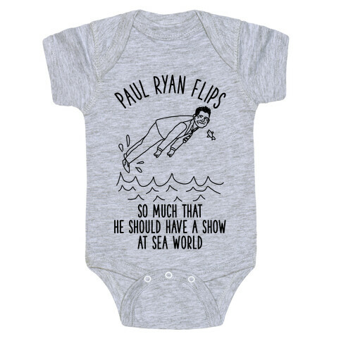 Paul Ryan Flips Baby One-Piece