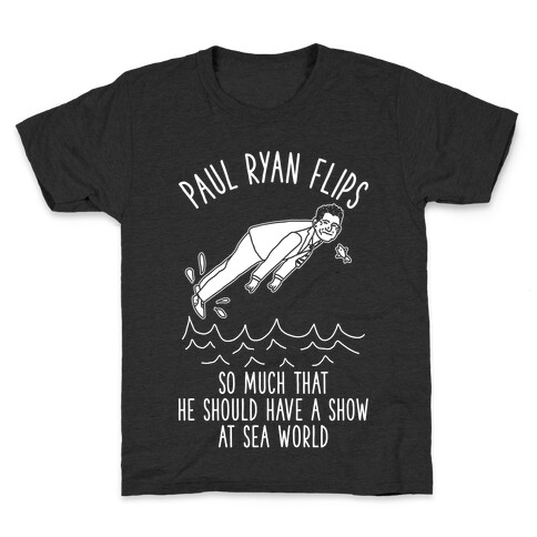 Paul Ryan Flips Kids T-Shirt