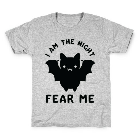 I Am The Night Fear Me Kids T-Shirt