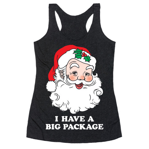 Santa's Package Racerback Tank Top
