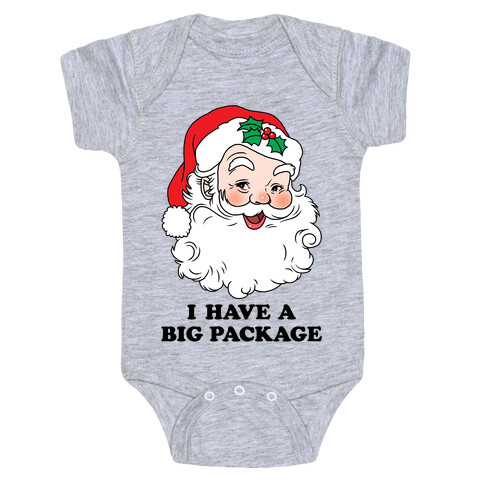 Santa's Package Baby One-Piece