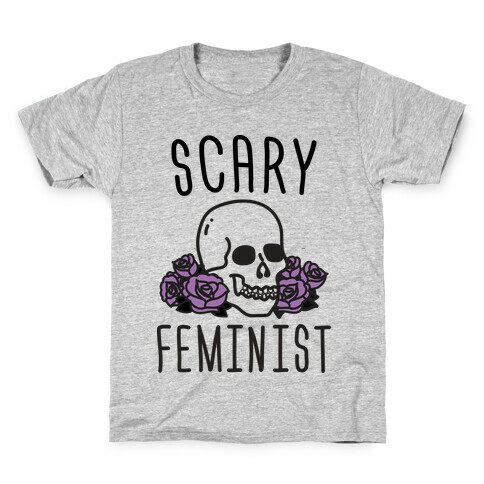 Scary Feminist Kids T-Shirt