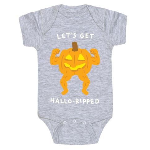Let's Get Hallo-Ripped Baby One-Piece