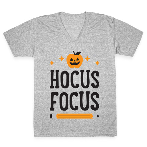 Hocus Focus V-Neck Tee Shirt