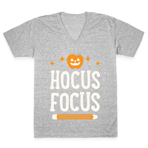 Hocus Focus V-Neck Tee Shirt