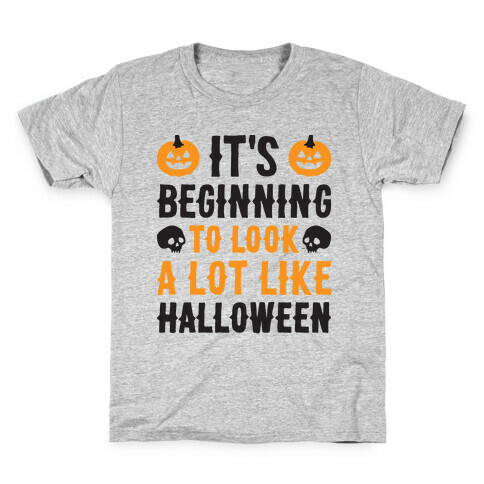 It's Beginning To Look A Lot Like Halloween Kids T-Shirt