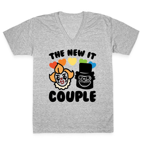 The New It Couple Parody V-Neck Tee Shirt