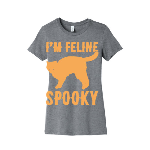I'm Feline Spooky White Print Womens T-Shirt