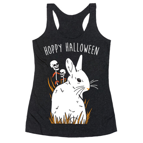 Hoppy Halloween Racerback Tank Top