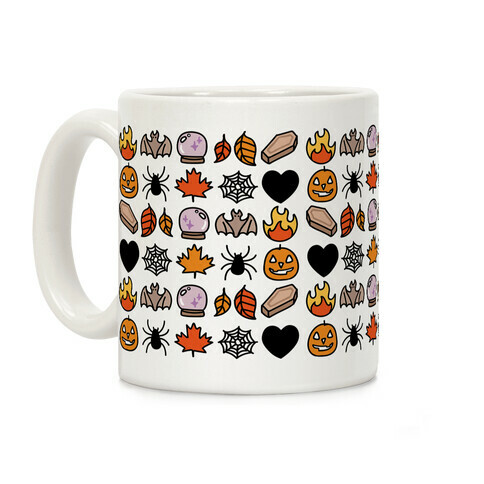 OMG Fall Emojis Coffee Mug