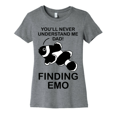 Finding Emo Womens T-Shirt