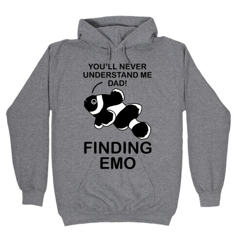 Finding Emo Hooded Sweatshirt
