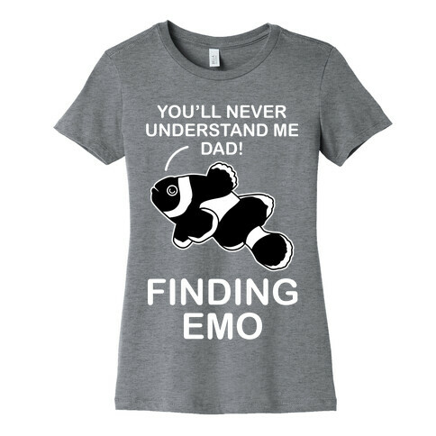 Finding Emo Womens T-Shirt