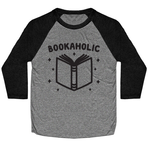 Bookaholic Baseball Tee