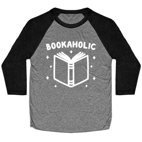 Bookaholic Baseball Tee