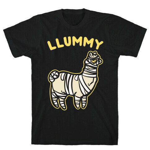 Llummy White Print T-Shirt