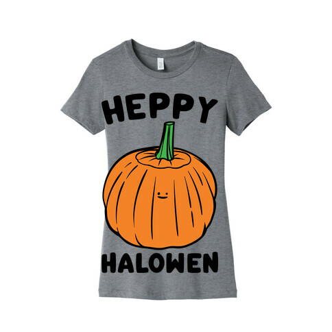 Heppy Halowen Parody Womens T-Shirt