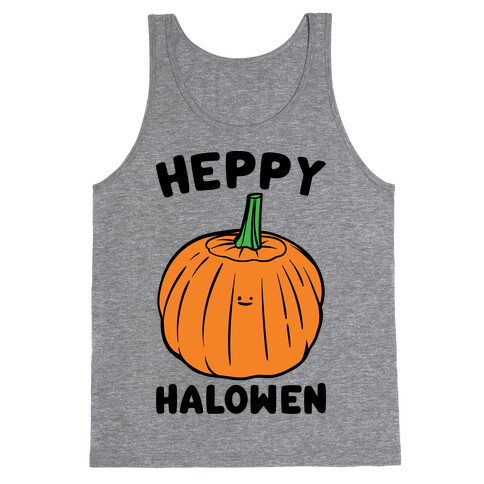 Heppy Halowen Parody Tank Top