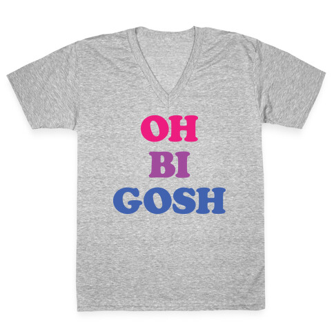 Oh Bi Gosh V-Neck Tee Shirt