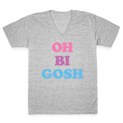 Oh Bi Gosh V-Neck Tee Shirt