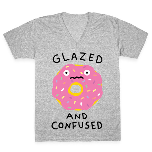 Glazed And Confused V-Neck Tee Shirt