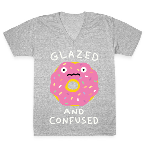 Glazed And Confused V-Neck Tee Shirt