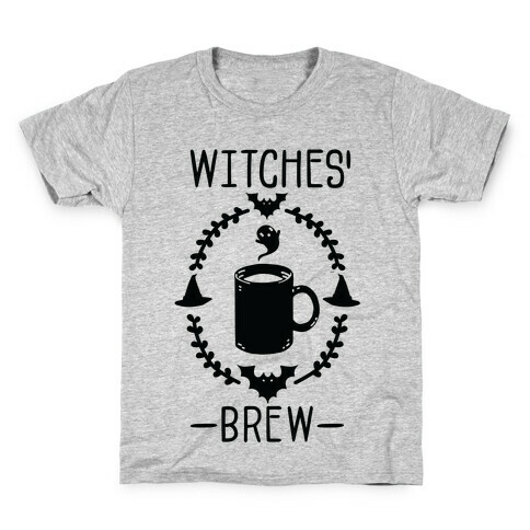 Witches' Brew Coffee Kids T-Shirt