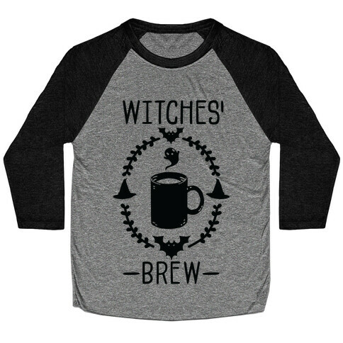 Witches' Brew Coffee Baseball Tee