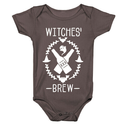 Witches' Brew Beer Baby One-Piece