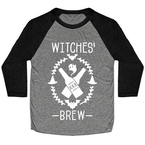 Witches' Brew Beer Baseball Tee