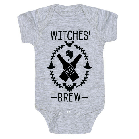 Witches' Brew Beer Baby One-Piece