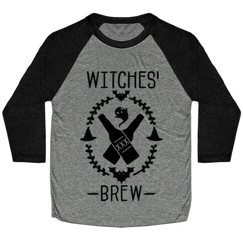 Witches' Brew Beer Baseball Tee