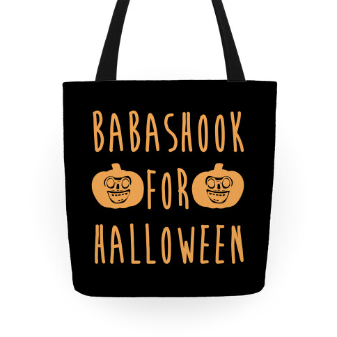 Babashook For Halloween Parody Tote