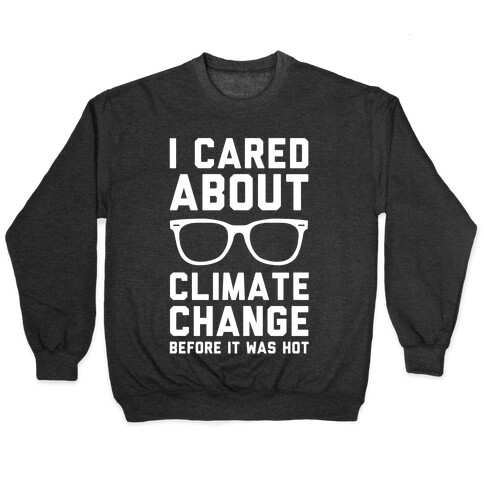 I Cared About Climate Change Pullover