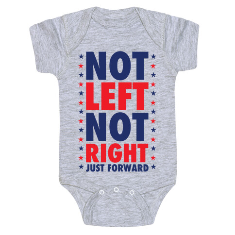 Not Left Not Right Baby One-Piece