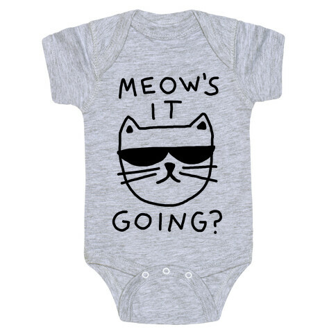 Meow's It Going Baby One-Piece
