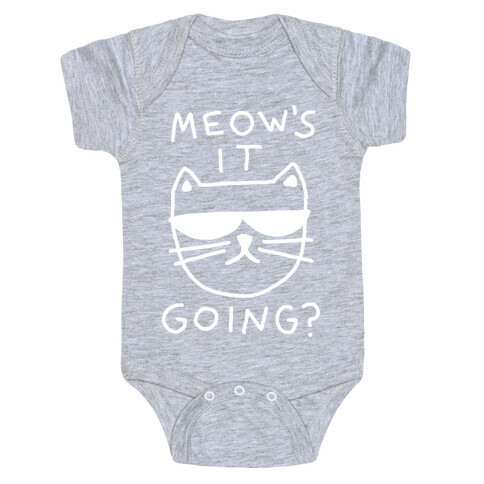 Meow's It Going Baby One-Piece