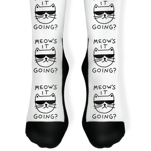 Meow's It Going Sock