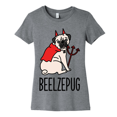 Beelzepug Womens T-Shirt