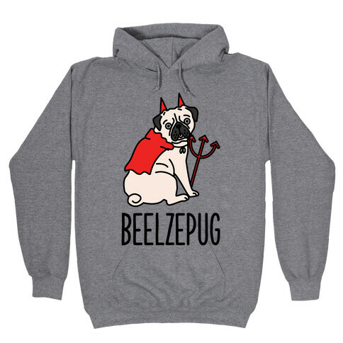 Beelzepug Hooded Sweatshirt