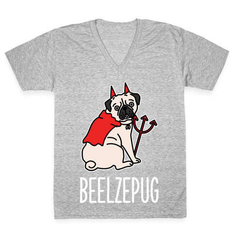 Beelzepug V-Neck Tee Shirt