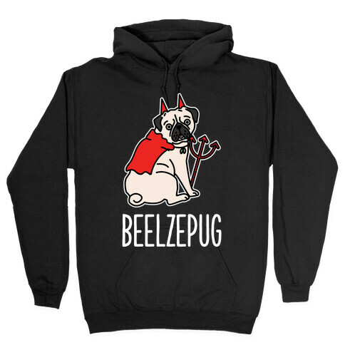 Beelzepug Hooded Sweatshirt