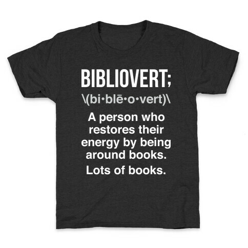 Bibliovert Definition Kids T-Shirt