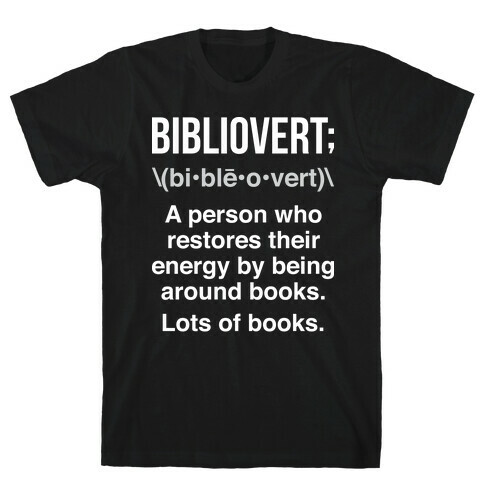 Bibliovert Definition T-Shirt