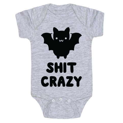 Bat Shit Crazy Baby One-Piece