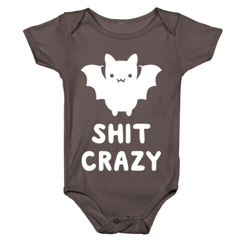 Bat Shit Crazy Baby One-Piece