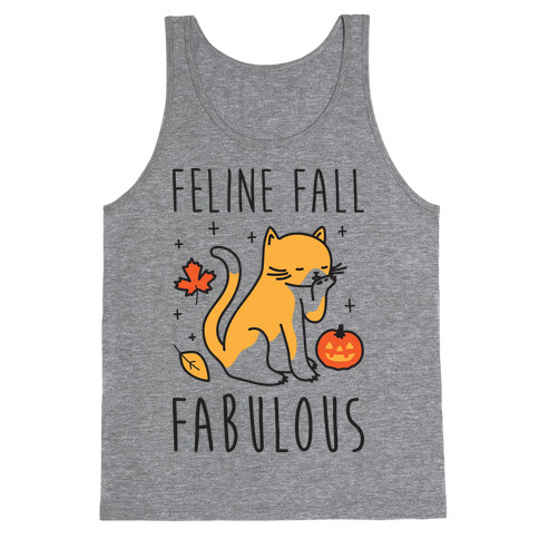 Feline Fall Fabulous Tank Top