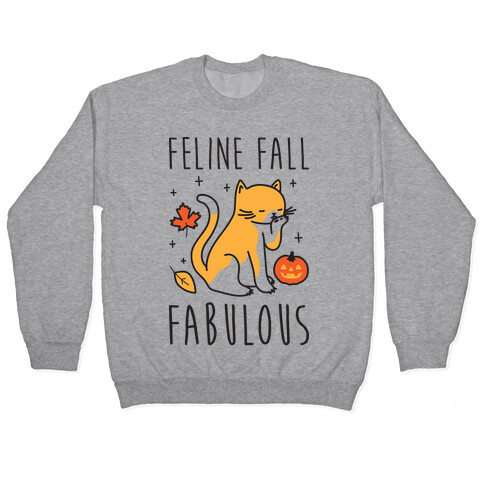 Feline Fall Fabulous Pullover