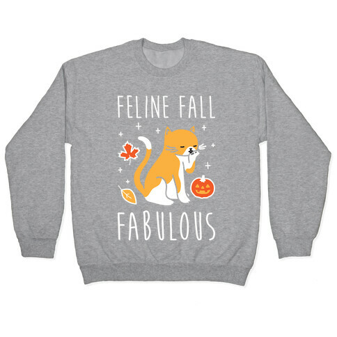 Feline Fall Fabulous Pullover