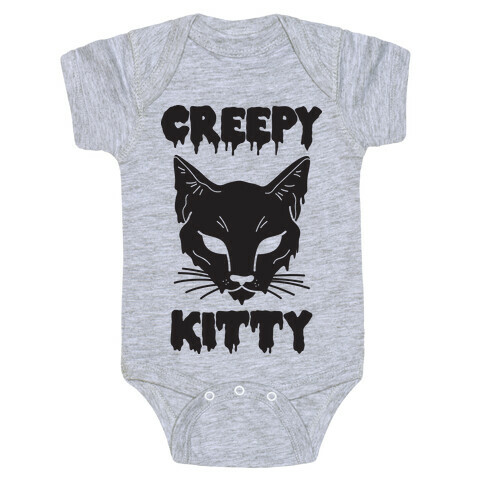 Creepy Kitty Baby One-Piece